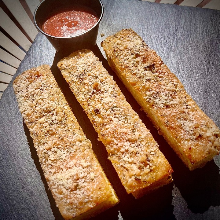 Tomato Basil Soup & Rosemary Focaccia Breadsticks (VO)