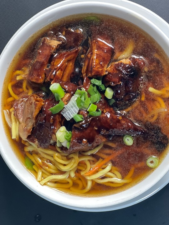 Roasted Duck Noodles Soup