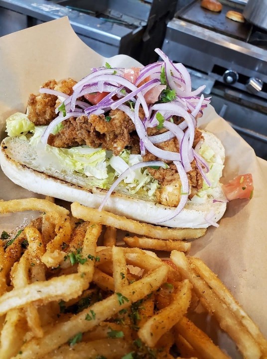 Grouper Po'Boy