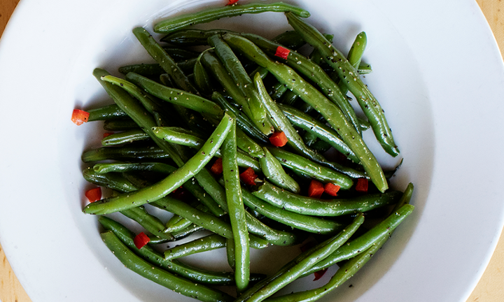 simple green beans large