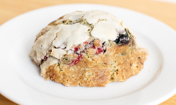 mixed berry scone