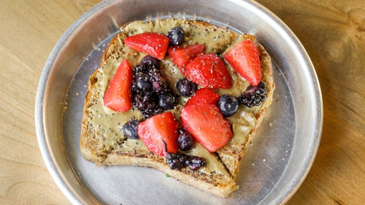 Very Berry Sunflower Toast