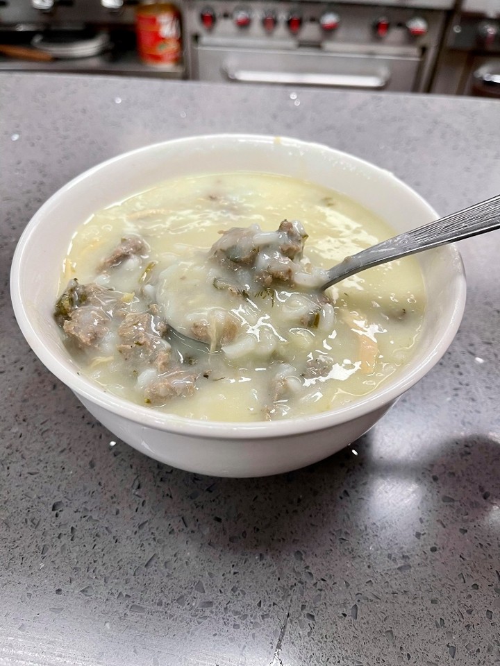 Youvarellakia Soup