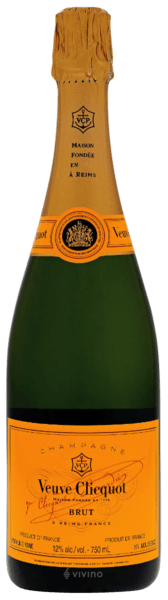 Veuve Clicquot Yellow Label bottle