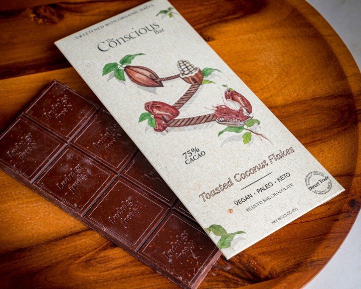 Conscious Bar - Toasted Coconut Flakes