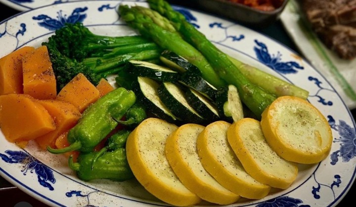 Vegetables cooked