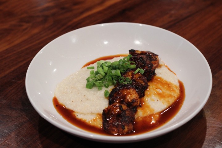 Blackened Shrimp n Grits