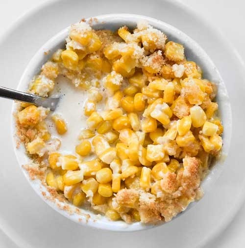 Creamed Truffle Corn