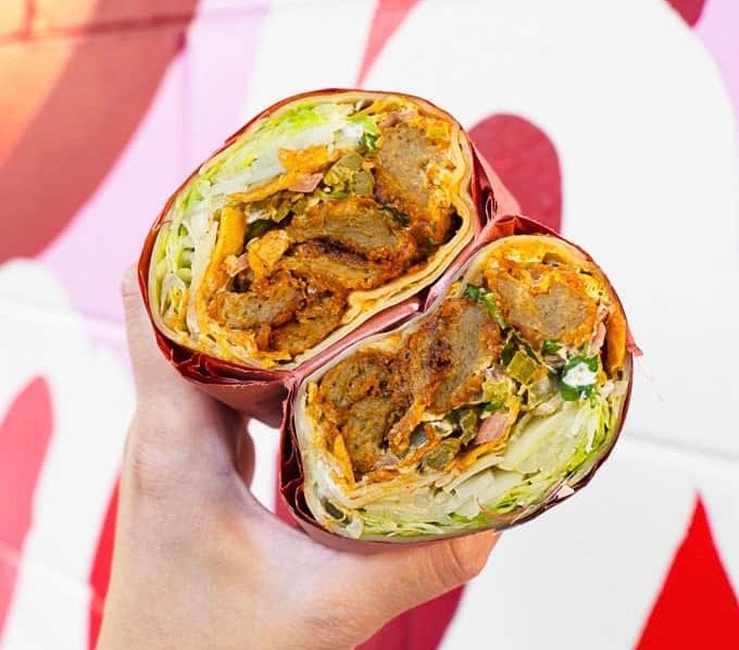 Chipotle Sietan Wrap