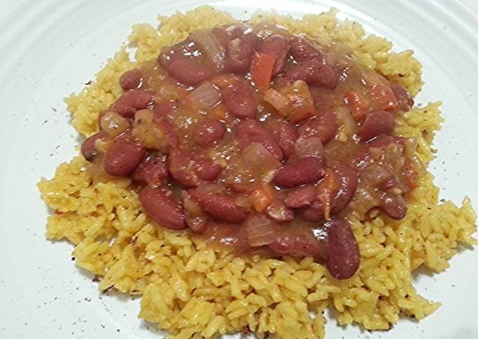 Mexican Rice & Colombian beans *GF*