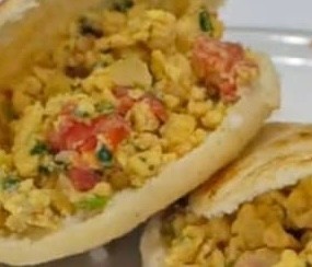 SPICY Breakfast Arepa (GF)