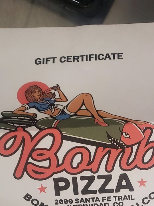 Gift Certificate $25.00