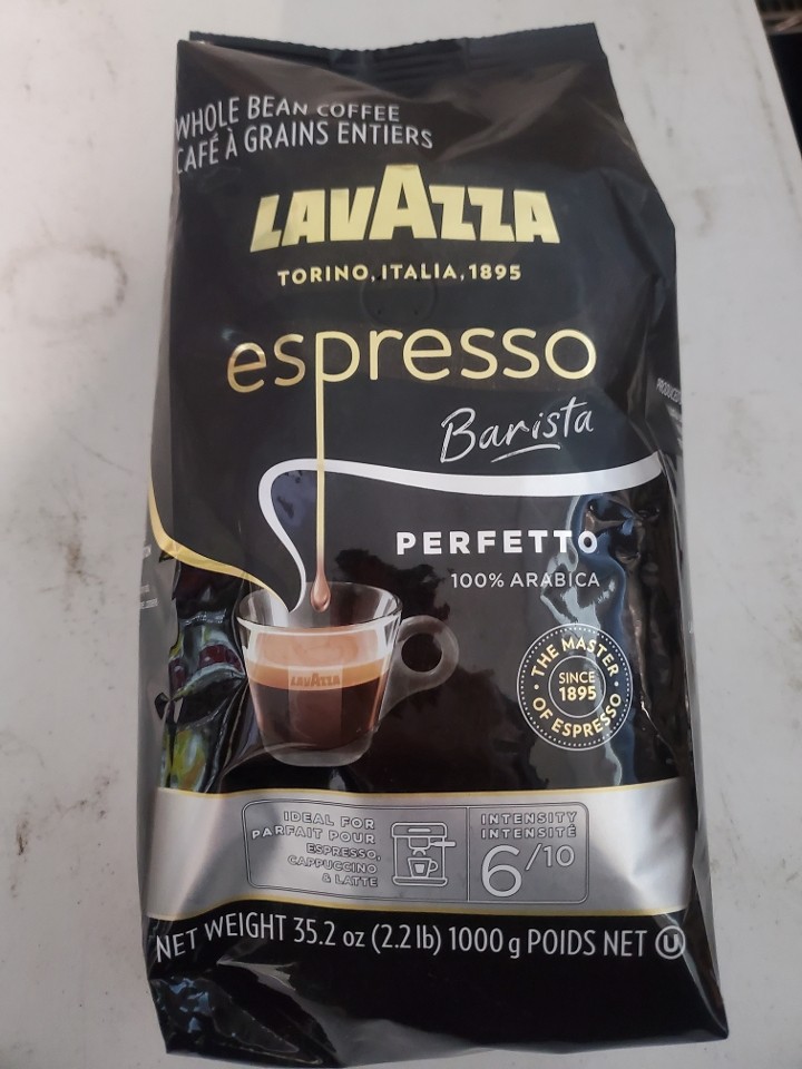 Lavazza Coffee, Whole Bean 1 Kilo Foil Bag