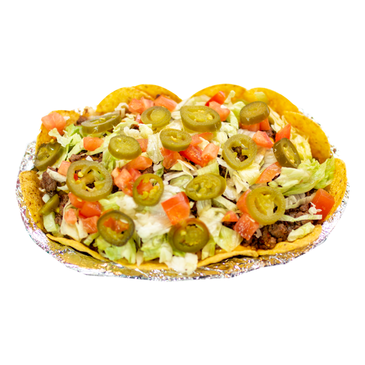 Ground Beef Nachos Supreme