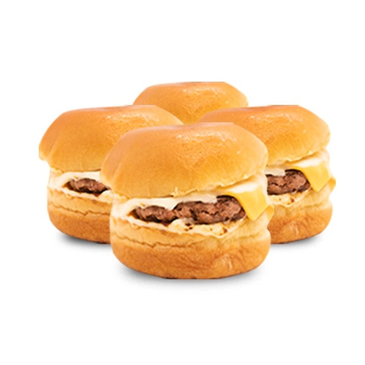 4 Cheese burger Sliders