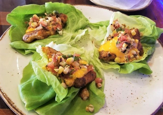 GROUPER LETTUCE WRAPS