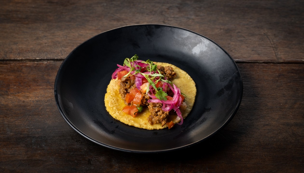 Impossible Picadillo Taco