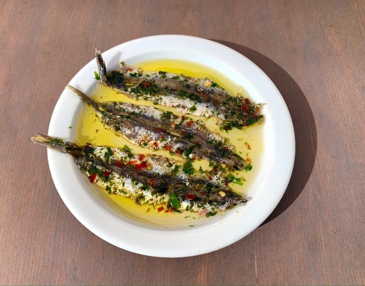 Oil Cured Anchovies (3 per)