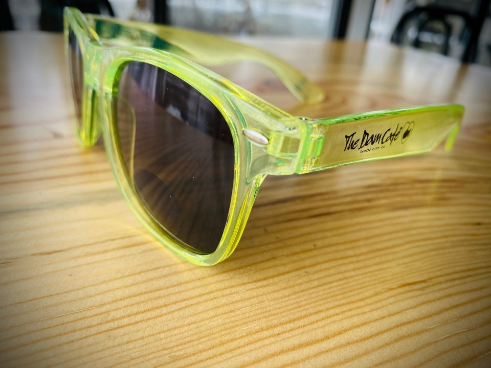 DamCafe LIME GREEN Sunglasses (UV Protection)
