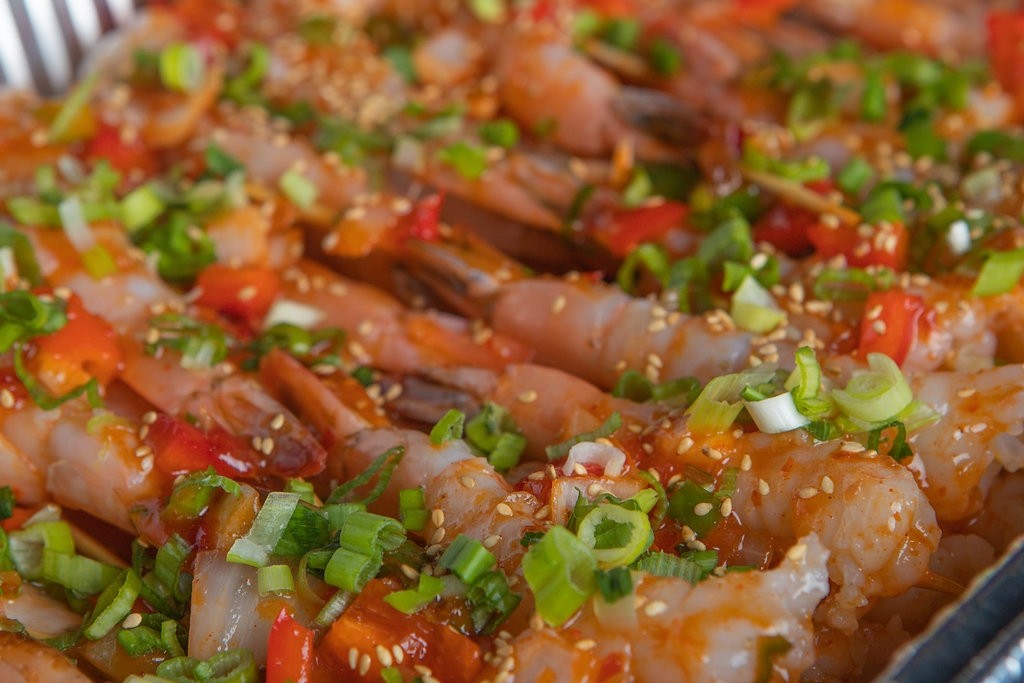 Chili Shrimp Skewers