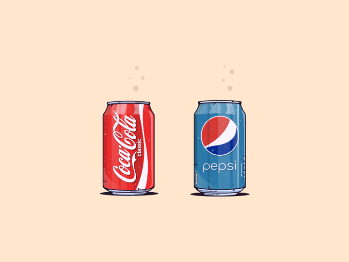 Coke & Pepsi Bottles