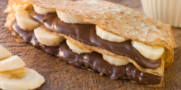 Nutty Chocolate Crepe