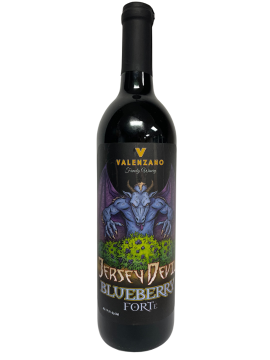 Jersey Devil Blueberry Port Bottle