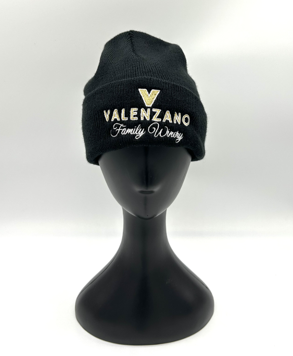 Black Valenzano Beanie