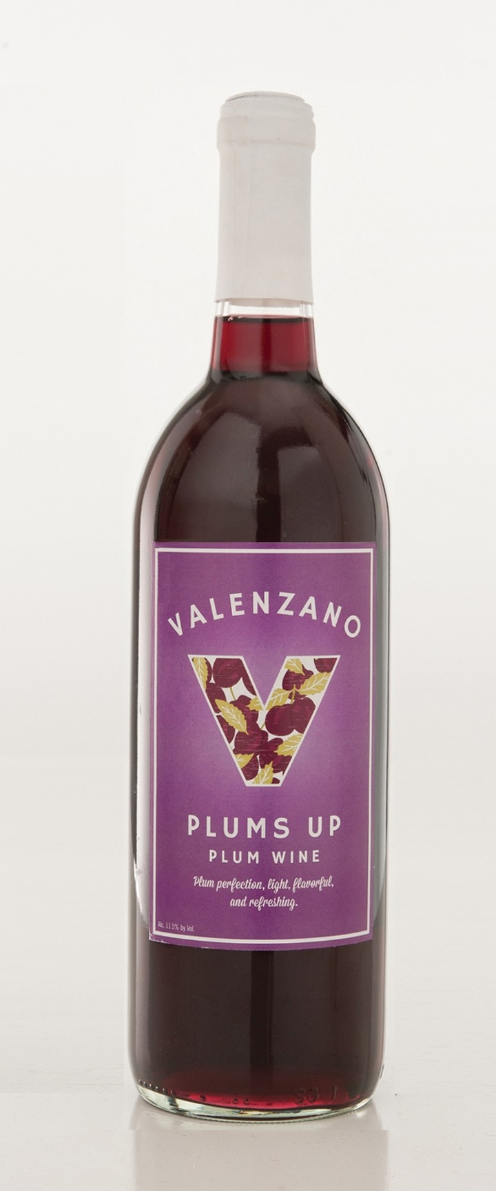 Harvest: Plums Up Plum Wine Bottle