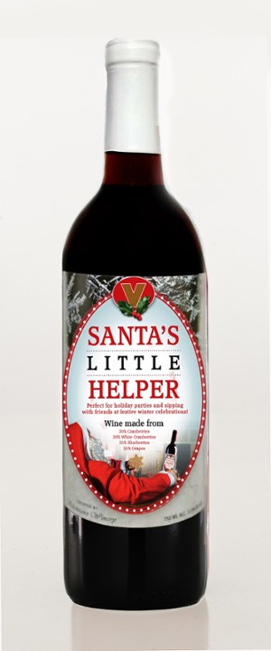 Santa's Little Helper Bottle