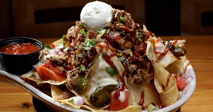 BBQ Pulled Pork Nachos