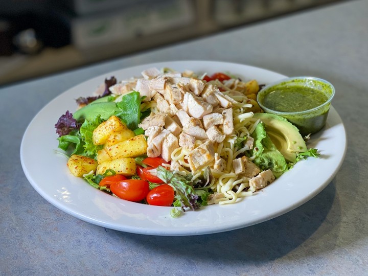 Ancho Chicken Cilantro Lime Salad