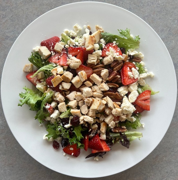 Chicken Feta Pecan Salad