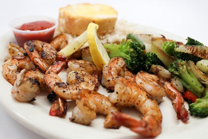 Grilled Shrimp with Vegetables