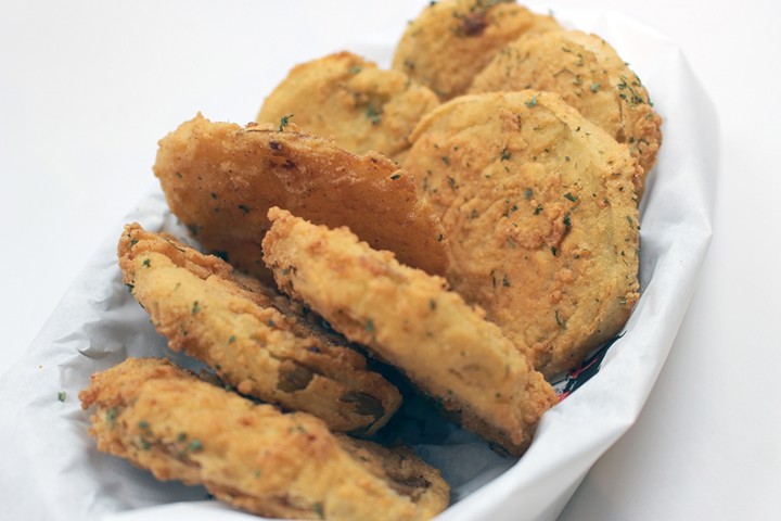 Hand-Battered Green Tomatoes