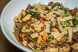 Asian Steak and Shrimp Bowl