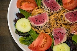 Pan-Seared Ahi Tuna Salad
