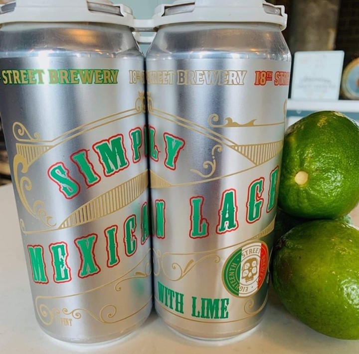Simply Mexican Lager With Lime