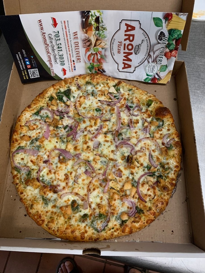 14'' Chicken Pesto Pizza