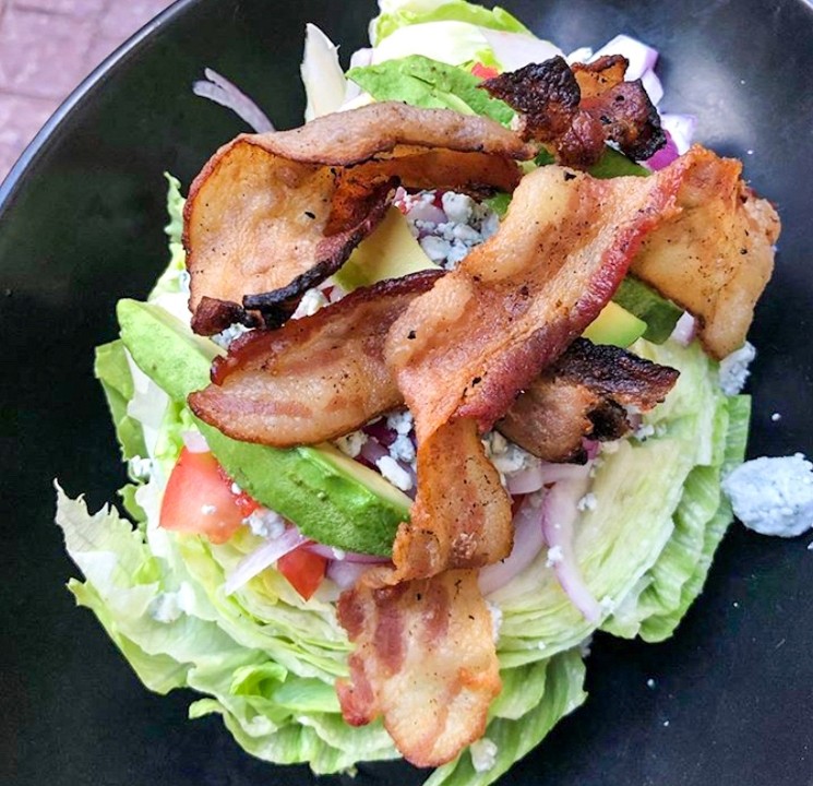 Bacon Tomato Avocado Wedge Salad