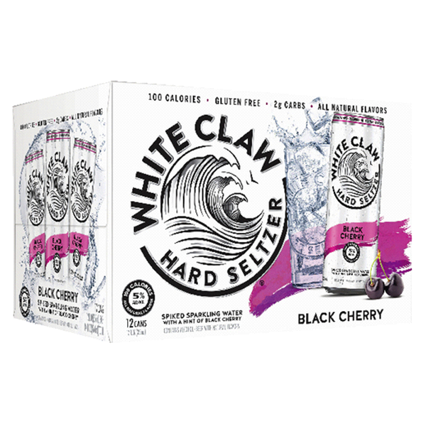 White Claw - Black Cherry 6 pack