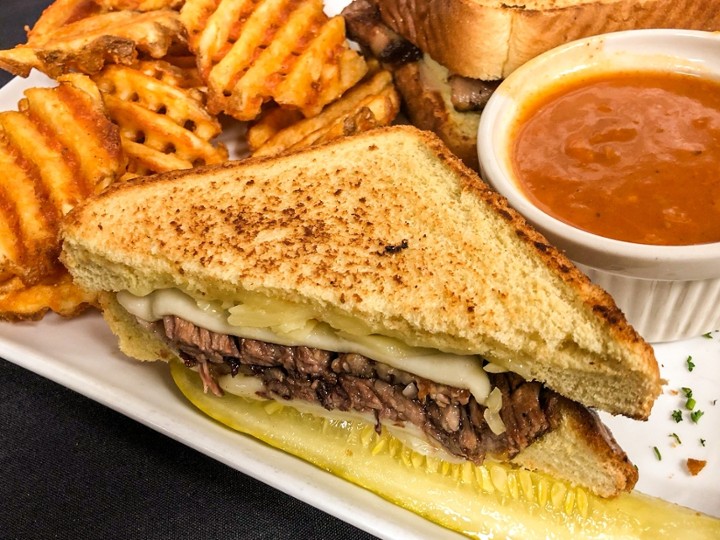 Brisket Grilled Cheese Sandwich