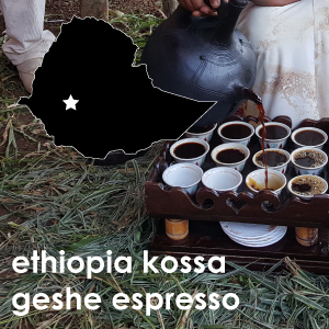 Ethiopia Kossa Geshe SO Espresso -12 oz. Pouch