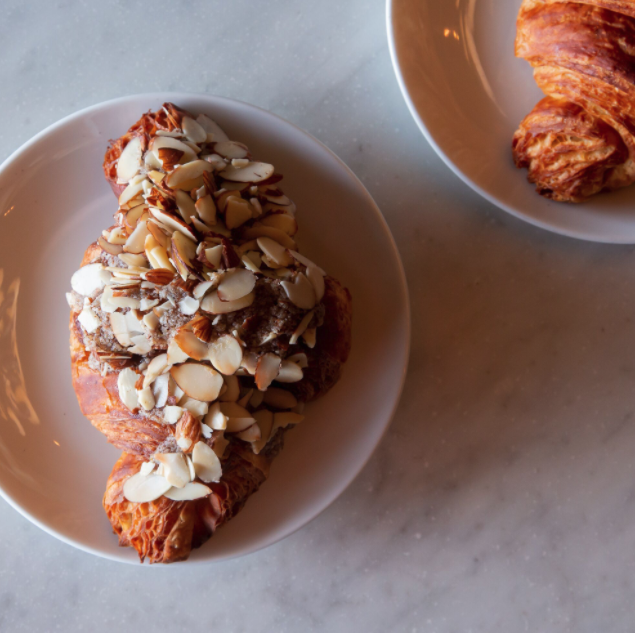 (V)  Almond Croissant