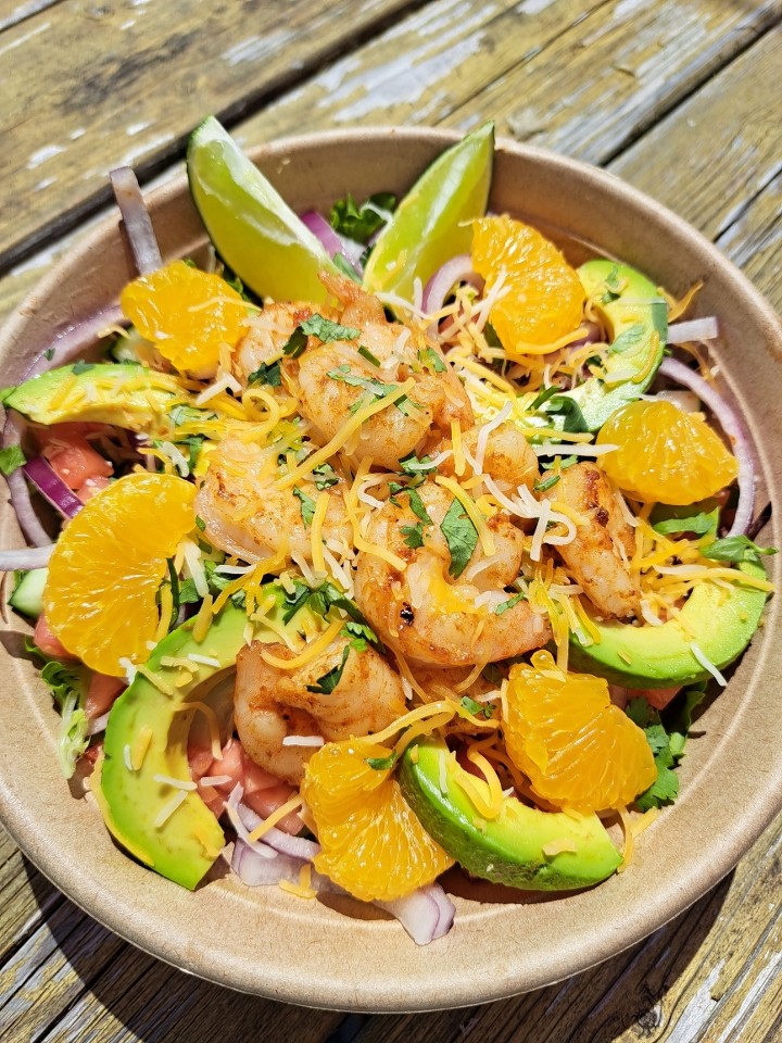 Mesquite Grilled Shrimp and Citrus Salad
