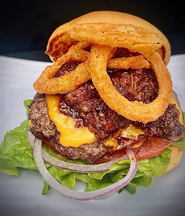 Korean Smokehouse Burger