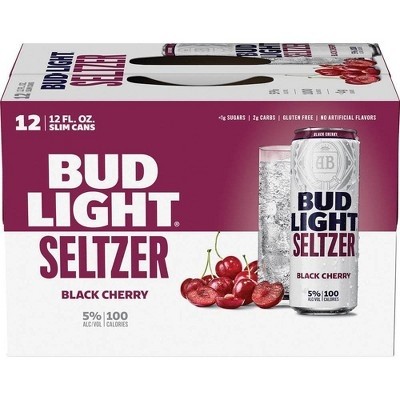 Bud Light Seltzer Cherry - 12 pack