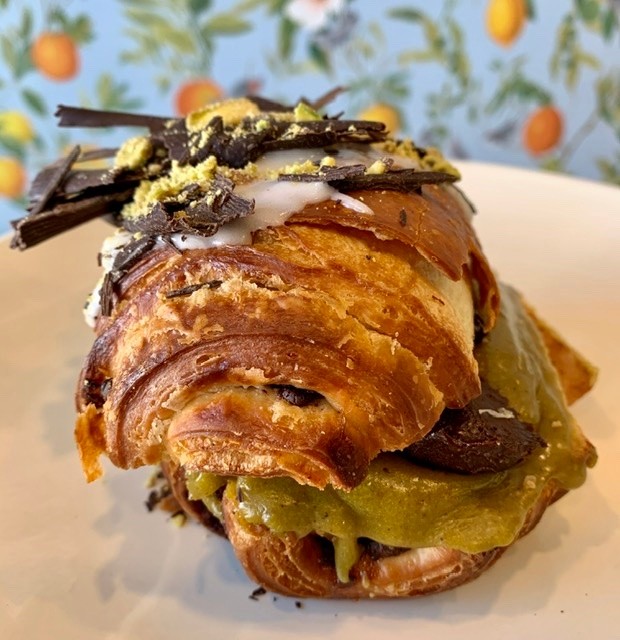 Pistachio Chocolate Croissant