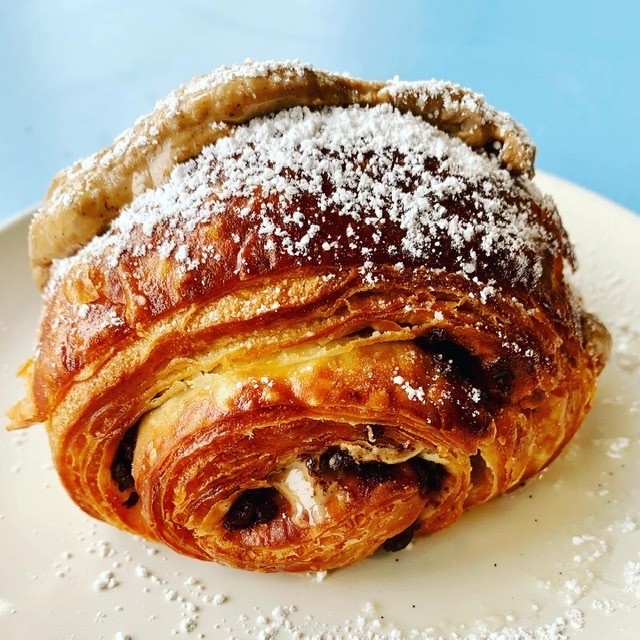 Almond Chocolate Cherry Croissant