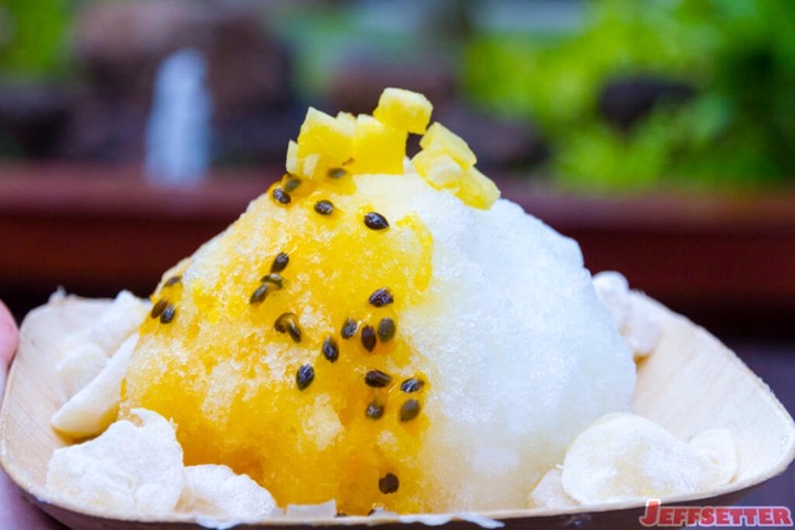 Passion Fruit Shaved Ice